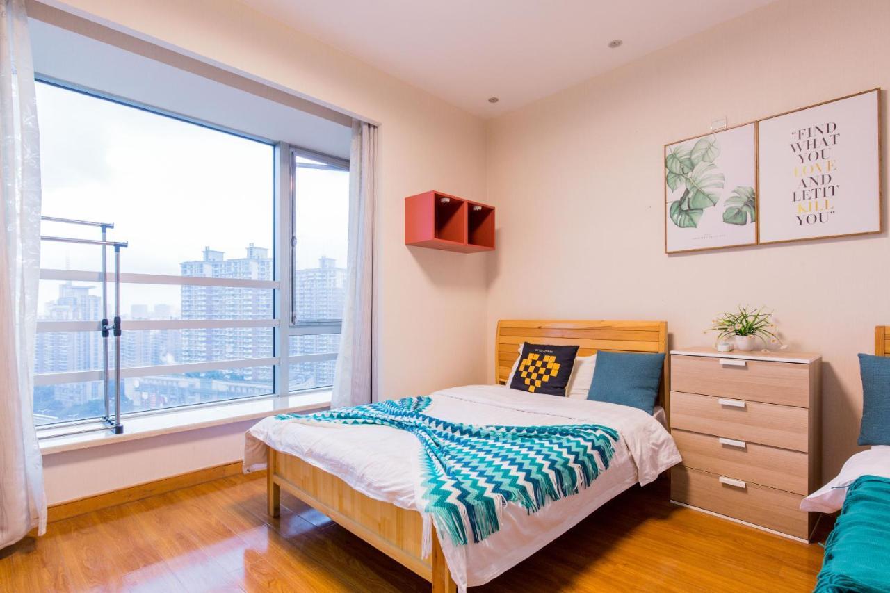 New Space-Time Zhongli Hotel Apartment Sanghaj Kültér fotó